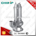 CHIMP 5HP 40m3/h WQ(JY)40-16-4G with 2 poleS motor high quality anti-corrosion stainless steel sewage submersible pump